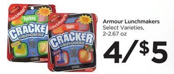 Food 4 Less Armour lunchmakers offer