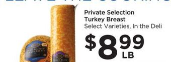 Food 4 Less Private selection turkey breast offer