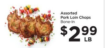 Food 4 Less Assorted pork loin chops offer