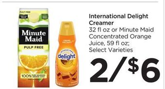 Food 4 Less International delight creamer offer