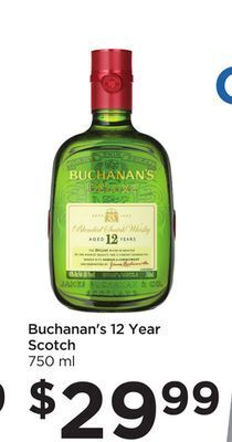 Food 4 Less Buchanan's 12 year scotch offer