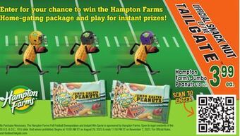 Jewel-Osco Hampton farms jumbo peanuts offer