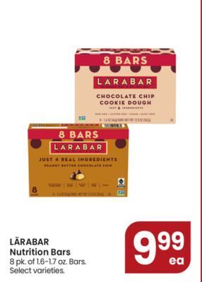 Jewel-Osco Lärabar nutrition bars offer