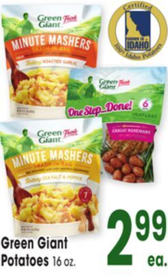 Jewel-Osco Green giant potatoes offer