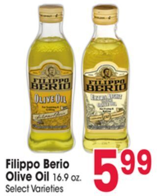 Jewel-Osco Filippo berio olive oil offer