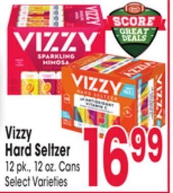 Jewel-Osco Vizzy hard seltzer offer