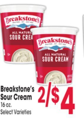 Jewel-Osco Breakstone's sour cream offer