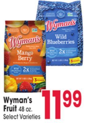 Jewel-Osco Wyman's fruit offer