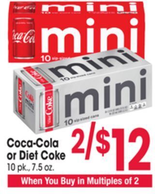 Jewel-Osco Coca-cola or diet coke offer