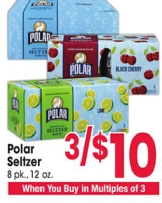 Jewel-Osco Polar seltzer offer