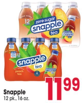 Jewel-Osco Snapple offer