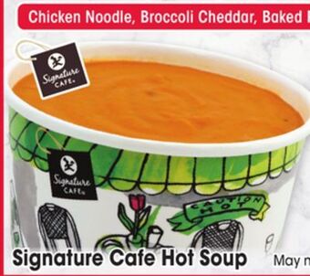 Jewel-Osco Signature cafe hot soup offer