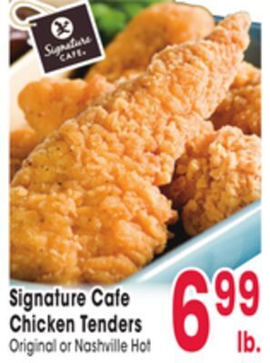 Jewel-Osco Signature cafe chicken tenders offer