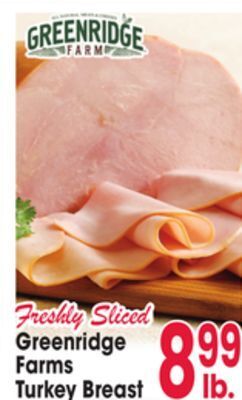 Jewel-Osco Greenridge farms turkey breast offer