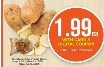 Mariano's 5 lb. russet potatoes offer