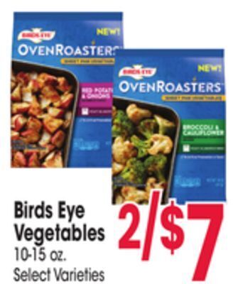 Jewel-Osco Birds eye vegetables offer