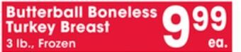 Jewel-Osco Butterball boneless turkey breast offer