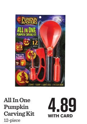 Mariano's All in one pumpkin carving kit offer