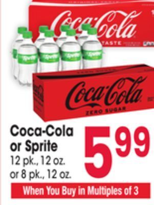 Jewel-Osco Coca-cola or sprite offer