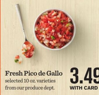 Mariano's Fresh pico de gallo offer