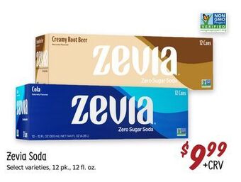 Sprouts Farmers Market Zevia soda offer