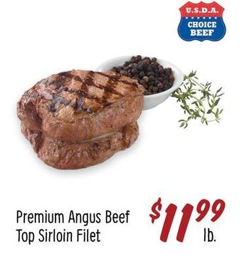 Sprouts Farmers Market Premium angus beef top sirloin filet offer