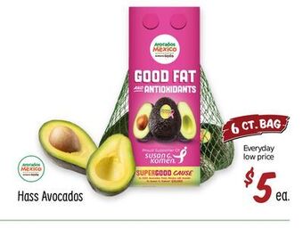 Sprouts Farmers Market Hass avocados offer