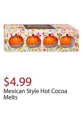 Trader Joe's Mexican style hot cocoa melts offer