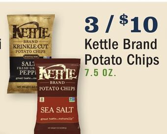 Heinen's Kettle brand potato chips offer