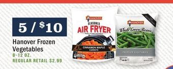 Heinen's Hanover frozen vegetables offer