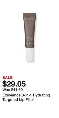 Ulta Beauty Exuviance 3-in-1 hydrating targeted lip filler offer