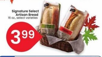 Albertsons Signature Select Artisan Bread offer