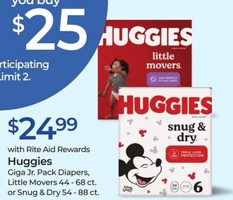 Rite Aid Huggies offer