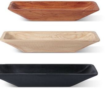 Aldi Crofton imperfect oblong wood bowl offer