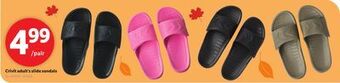Lidl Crivit adult's slide sandals offer