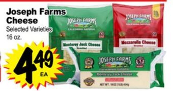 Superior Grocers Joseph farms cheese offer