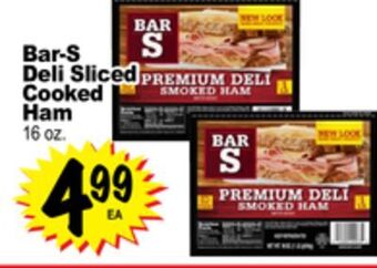 Superior Grocers Bar-s deli sliced cooked ham offer