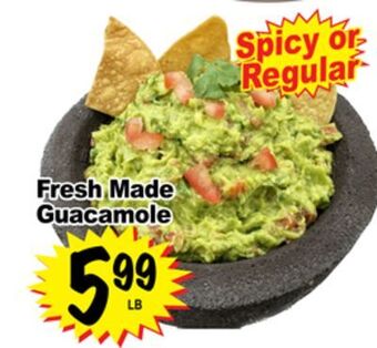 Superior Grocers Fresh made guacamole offer