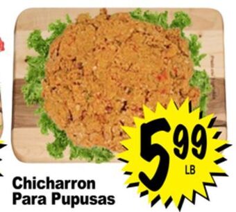 Superior Grocers Chicharron para pupusas offer