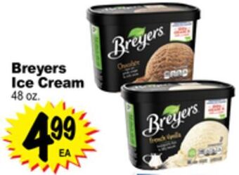 Superior Grocers Breyers ice cream offer