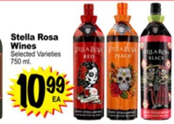 Superior Grocers Stella rosa wines offer