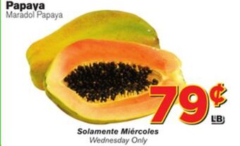 El Super Fresh Papaya offer