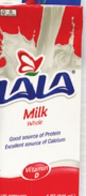 Vallarta Supermarkets Lala uht milk offer