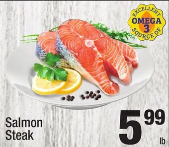 Super King Markets Salmon steak offer