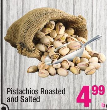 Super King Markets Pistachios roasted and salted offer