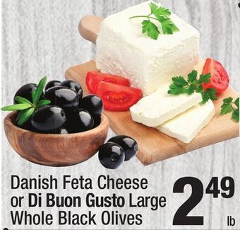 Super King Markets Danish feta cheese or di buon gusto offer