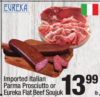 Super King Markets Imported italian parma prosciutto or eureka flat beef soujuk offer