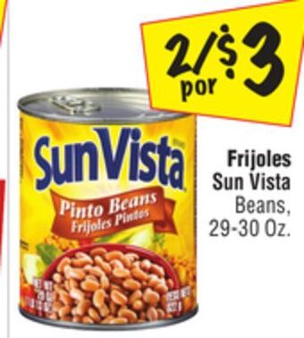 El Super Sun vista beans offer