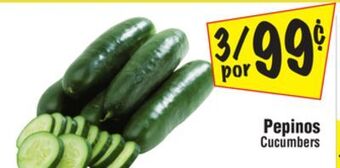 El Super Cucumbers offer