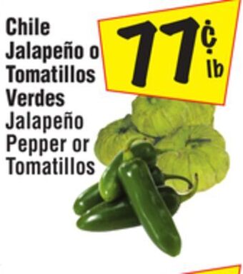 El Super Jalapeño pepper or tomatillos offer